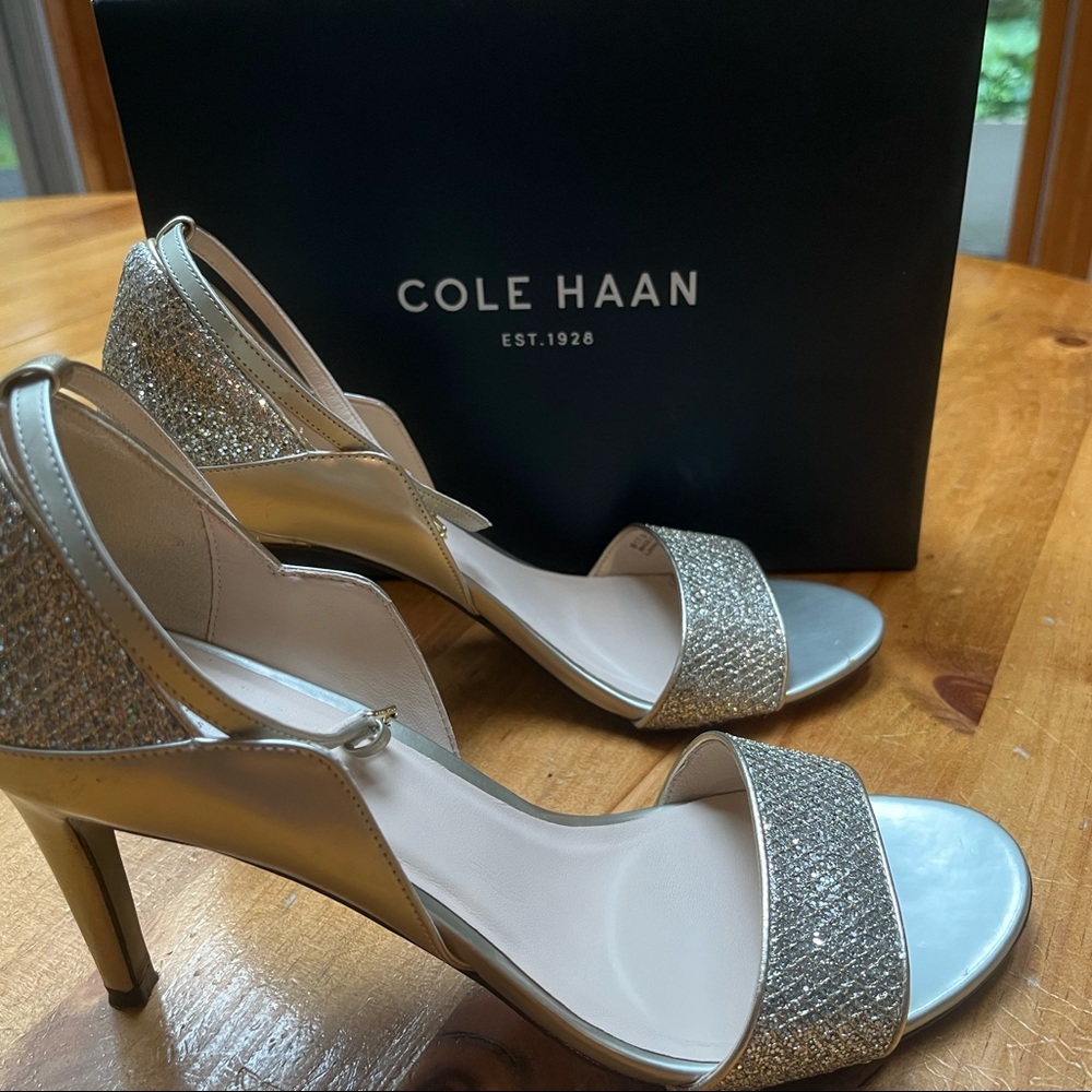 Cole Haan Grace Grand Sandal 85mm heel, size 10
